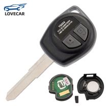 2-Tasten-Fernbedienungs-Autoschlüsselanhängergehäuse HU87 Blade ID 46 Chip Passend für Suzuki Swift Ignis SX4 Alto Key Case Cover