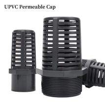 1Pc UPVC Acquario Pompa Acqua Filtro Comune Serbatoio di Pesce Ingresso Acqua Filtro Tubo IN PVC Permeabile Tappo Cesto di Fiori Filtro Schermo