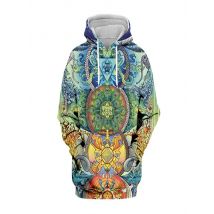 Hippie Mandala Trippy Abstract Psychedelic 3d hoodies/Sweatshirt Winter autumn Long sleeve streetwear-99