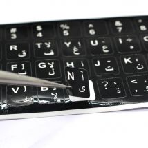 Tastatur Aufkleber Laptop Spanisch/Englisch/Russisch/Französisch/Deutsch/Arabisch/Korean/Japanischen/Hebräisch/Thai Buchstaben Tastatur Layout Abdeckung