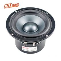 GHXAMP 4 Zoll Mitten Lautsprecher 4Ohm 25W Drei-weg Lautsprecher Dual Magnetische Baumwolle Faser Kegel Für Auto 5,1 kino Audio Einheit 1PC