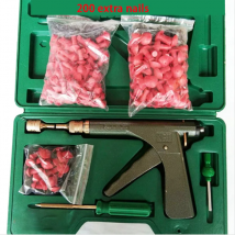 Kit di perdite d'aria per riparazione pneumatici tubeless per bici da auto, tappo per foratura, garage, moto, pistola per riparazione pneumatici sottovuoto, kit per perdite d'aria per blocchi di