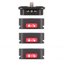 FOTGA Quick Release Plate Clamp Camera Tripod Mount Claw Arca QR System Plate Kit for Sony/Nikon/LUMIX DSLR Cameras Accessories