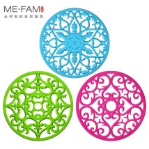 ME.FAM Silikon Hohl Untersetzer Topf Pad Rutschfeste Hitzebeständigkeit Schüssel Platte Tischset Isolierte Langlebige Esstisch Dekorieren Matten