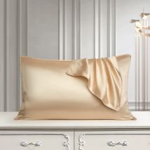 Hochwertiger Satin-Kissenbezug, 40 x 60 cm, 50 x 75 cm, einfarbiger Bezug, Kissen, Bettwäsche, Rayon-Kissenbezug