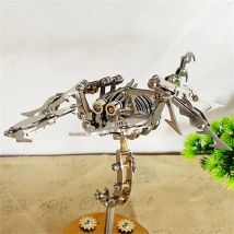 DIY 3D zusammengebautes Skorpionkönig Puzzle Edelstahl abnehmbares Modell Puzzle Home Office Ornamente einzigartiges Geschenk
