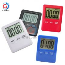 Super Dünne Große LCD Digital Bildschirm Küche Timer Platz Kochen Count Up Countdown-Alarm Magnet Uhr Temporizador Magnetische