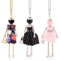 Neuankömmling, modische Halskette für Frauen, weiblicher Anhänger, 2025, Blume, lange Halskette, Mädchen, schöner Charme, Schmuck, Accessoire, Geschenk