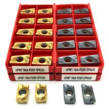 APMT1135 APMT1604 DP5320/DP5420 Inserto per fresatura Utensile indicizzabile Inserti in metallo duro Lavorazione dell'acciaio CNC Utensili per tornio di alta qualità