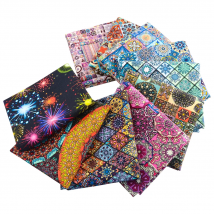 50x55/110cm Bohemian Style Motif, Quality Designer Cotton Fabrics For Sewing Dress Apparel Bikini Hat Handbag,by Half Meter