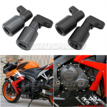 Motorrad Schwarz/Carbon No Cut Sturzpads Crash Fallen Schutz Für Honda CBR600RR CBR 600RR CBR600RR 2007 2008
