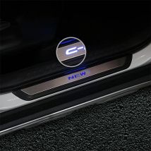 Auto styling Edelstahl Tür LED Schwellen-verschleiss-Platten fit für Toyota C-HR CHR 2017 Auto Tür