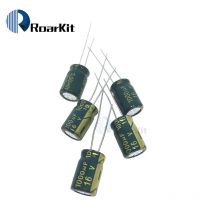 50 Stück Motherboard-Kondensator 1000uf 16V 8*12mm Dip 16V 1000uf 8*12 Aluminium-Elektrolyt kondensator 8x12 auf Lager