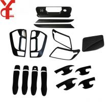 Schwarz Full Kit Set Für Nissan Navara Np300 2014 2015 2016 2017 2018 2019 D23 Frontier Zubehör