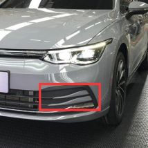 Für Volkswagen VW Golf 8 MK8 280 TSI Pro 2021 2022 ABS Chrom Nebelscheinwerfer Abdeckung Trim Lünette Garnieren Nebelscheinwerfer Stoßstange Styling