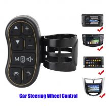 Interruttore di controllo del volante dell'auto Controller wireless per radio audio Pulsanti per lettore DVD MP3 Accessori automobilistici universali