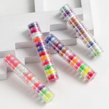 12-Farben-Glitzerpulver-Set, feines Glitzer-Zuckerpulver, buntes Chrom-Pigment, Epoxidharz-Formfüllung, DIY-Nagelkunst-Dekoration