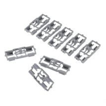 15Pcs Auto Auto Niedrigeren Tür Weathers Kunststoff Dichtung Retainer Clip Vorne Hinten Auto Zubehör Für BMW X5 E53