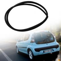 Heckklappe Kofferraum dichtung Gummi b000651380 Ersatz einfache Installation schwarz robuste Autotür Dichtung streifen für Peugeot 107
