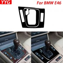 Für bmw 3 series e46 2006-2015 Klavier schwarz Konsole Schalttafel dekorative Abdeckung Auto Innendekoration Zubehör Aufkleber