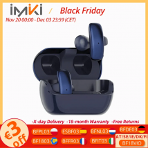 Auricolari IMIKI SP1 Auricolari wireless con Bluetooth 5.4, fino a 24 ore di riproduzione, driver dinamici da 10 mm, impermeabile IPX4