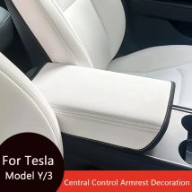 Armlehnenbox-Abdeckung für Tesla Model 3 2017–2025, Modell Y 2020–2025, zentrale Steuerung, Armlehne, Dekoration, Innenraum, Autozubehör