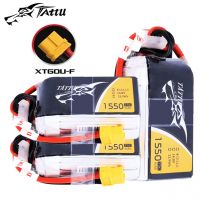 TATTU 14,8 V 1550 mAh 75C LiPo Batterie Mit XT60 Stecker Für RC Hubschrauber Quadcopter FPV Racing Drone Teile 4S Drohnen Batterie