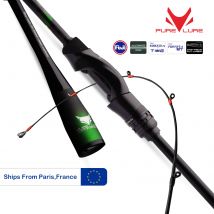 PURELURE ZERO Piccola esca leggera ad alto tenore di carbonio canna da lancio lunga pesca su roccia canna da trota spinning BFS lancio di pesca UL Stream Bass