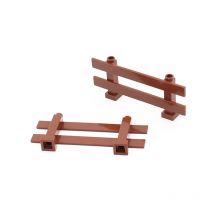 40 Stück MOC-Teile 6079 Zaun 1 x 8 x 2 2/3 Schiene Handlauf Bar Bausteine Ziegel kreativ kompatibel mit City Street View