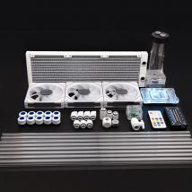 Syscooling DIY PC Water liquid Cooling Fan Kit Heat Sink kit for CPU hard tube water cooling kit