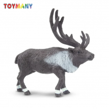 Toymany Simulation Caribou Polar Tier Modell Spielzeug Mini Figuren Puppen Action Figuren Spielzeug Kinder Geschenk Kuchen Dekoration