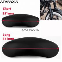 Motorrad Aluminium Schwarz Unlackiert Lange Kurze Kotflügel Vorne Kotflügel Schlamm Schutz Extender Custom Für Harley Touring Chopper Bobber