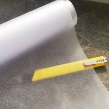Mattierte selbstklebende Glas-Fensterfolie, Sichtschutz, Vinyl für Buntglas-Fensteraufkleber, Wärmeisolierung