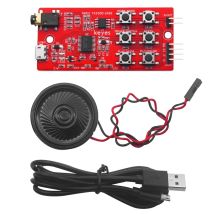 KEYES YX5200-24SS MP3-Sprachmodul mit TF-Karte, Solt + Lautsprecher + Micro-USB-UART-Anschluss für Arduino- und Raspberry Pi-Projekte, DIY-Kit