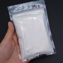 1Bag Iridescent Bulk Glitter Nail Powder White Black Starlight Diamond Powder Holographic Shiny Effect Sugar Glitter Dust #10g