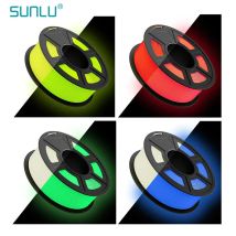 SUNLU im Dunkeln leuchtendes PLA-Filament, ordentlich gewickeltes, leuchtendes PLA-Filament, 1,75 mm +/- 0,02 mm, 1 kg Filament, passend für die meisten FDM-3D-Drucker