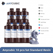 10 kg ANYCUBIC 405 nm Standardharz UV-Harz für Photon 3D-Drucker Hochpräzises UV-Photopolymerharz-Druckmaterial