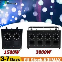 1500W 3000W Macchina per Bolle di Fumo DMX512 Telecomando RGBW Generatore di Bolle di Sapone Nebbia per DJ Disco Bambino Festa Pubblico Palcoscenico