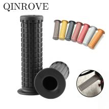 Impugnatura antiscivolo universale per moto 7/8 '' 22mm Manopole in gomma per Kawasaki Z250 Z650 VALCAN S Honda Hornet 600 CB650R