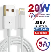 Für APPLE USB Kabel Für iPhone 13 12 11 14 Pro Max XR X XS Max 6S 6 7 8 Plus iPad iPhone Ladegerät Schnelle Ladekabel Zubehör