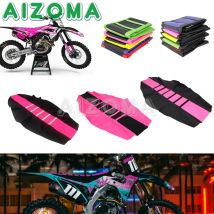 Rosa Enduro Motorrad Anti-Rutsch-Greifer weicher Sitzbezug für Honda Kawasaki Suzuki Yamaha Dirt Bike Sitzkissen Pad Schutz