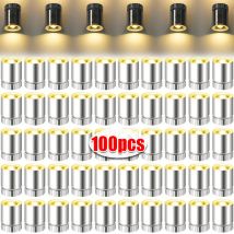Tiny LED Light Bulbs Battery Operated Lantern Dollhouse Miniature Lamp Samll Spotlights for Displays Party Wedding Decoration