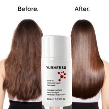 Leave-In Hair Mask Deep Repair Damage Dry Hair Moisturizing Smoothing Soften Hair Care Treatment No Need Rinse