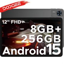 Global Version DOOGEE T36 Tablet Android 15 8+256GB 12'' FHD+ 90Hz IPS Display Unisoc T620 Octa Core 8800mAh Battery Widevine L1