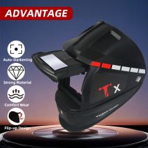 Renovate Solar Auto Darkening True color Wlding Mask/Welder Cap/Welding Lens/Eyes Glasses  for Welding Machine
