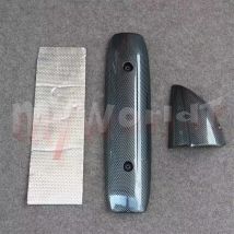 Cappuccio copri tubo di scarico adatto per XP500 TMAX500 2008 - 2011 TMAX530 2012 - 2016 TMAX 500 530