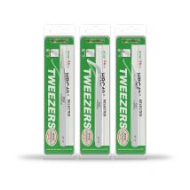 VETUS IPCS White ST 10-ST 17 Mink Eyelash Extension Tweezers Stainless Steel Antistatic Direct And Bend False eyelash tweezer