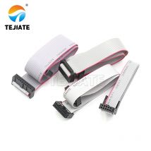 2PCS graues Kabel FC-10P/14/16/20P doppelseitiges Kabel AVR-Kabel 30CM Abstand 2,54MM