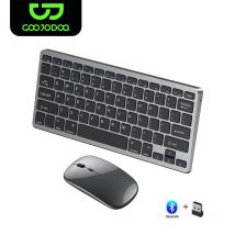 Bezprzewodowa klawiatura Bluetooth 5.0 i 2.4G Mini Multimedia teclado bluetooth do laptopa PC TV iPad Macbook Android iPad klawiatura