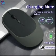 MINGCVIL Drahtlose Maus Bluetooth USB Stille Mäuse Einstellbare DPI Ergonomisches Design Wiederaufladbare Gaming Maus Für Xiaomi Tablet